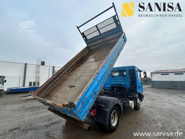 Driezijdige kipper bestelwagen MAN TGL 8.210/Dreiseitenkipper/Meiller Aufbau