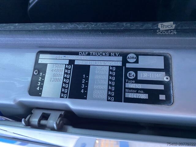 Standard tractor DAF XF 106.510 SSC / Retarder / Full Spoilers / 2x ...