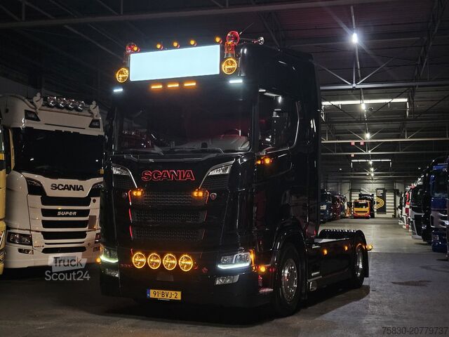 MTS standard Scania S580 V8 4x2 / HYDRAULIC / RETARDER / FULL AIR