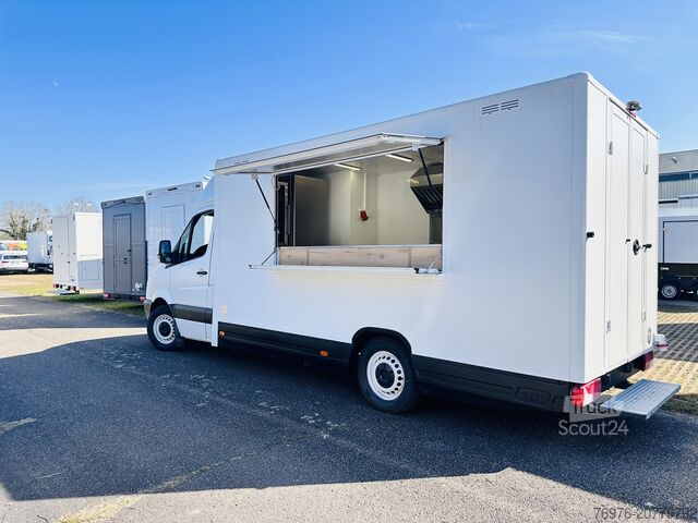 Magasin Mobile Mercedes-Benz Foodtruck, Imbisswagen, Food Truck mit neuer Küche und Ausstattung