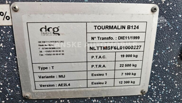 Şehirlerarası otobüs TEMSA Tourmalin B124 60 Sitze AUTOMATIK STHZ RETARDER