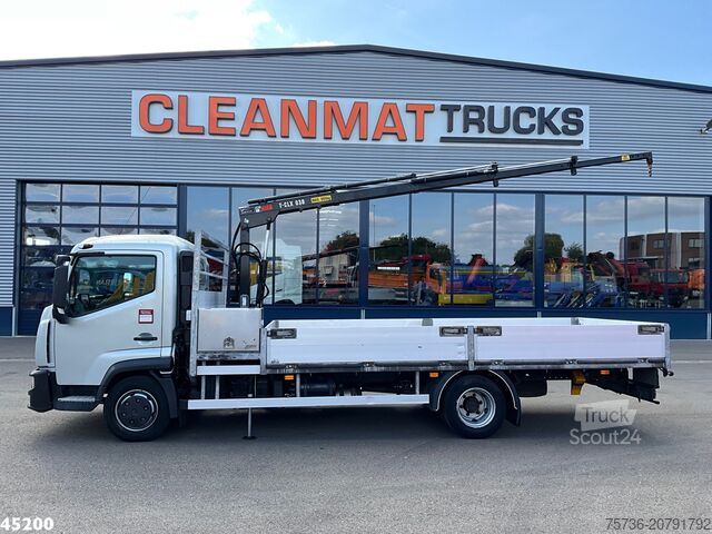 Camion-grue Renault D 180 Hiab 3,8 Tonmeter Euro 6 Just 178.017 km!