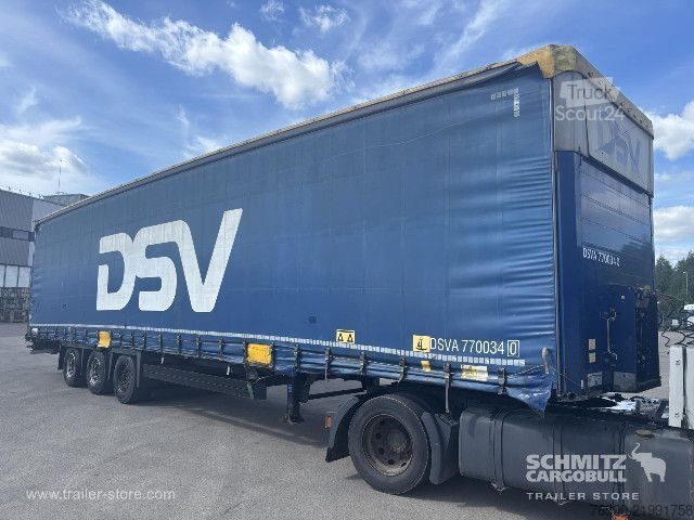 Avoin puoliperävaunu pressulla Schmitz Cargobull Semitrailer Curtainsider Mega