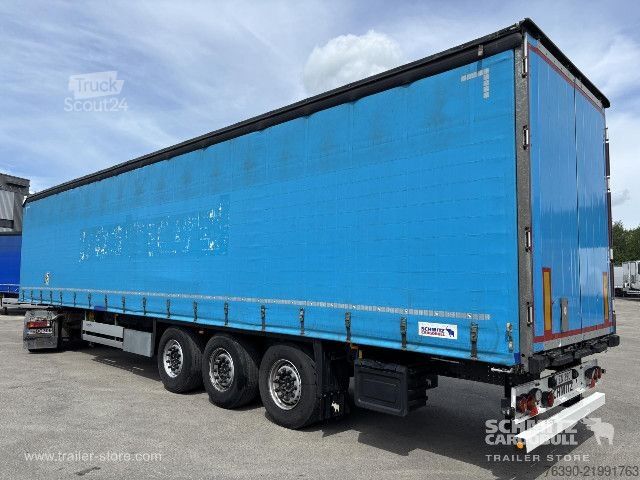 Open oplegger met zeil Schmitz Cargobull Semitrailer Curtainsider Standard