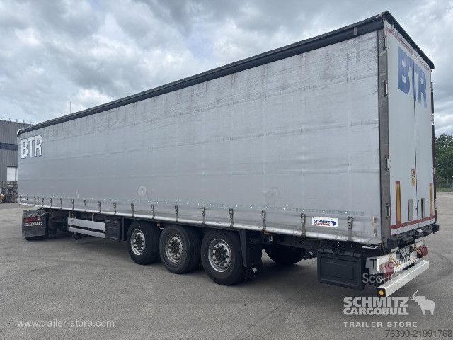 Open oplegger met zeil Schmitz Cargobull Semitrailer Curtainsider Standard