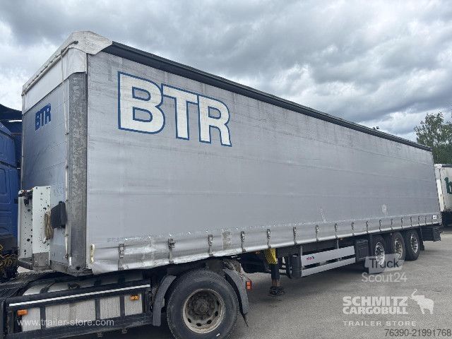 Open oplegger met zeil Schmitz Cargobull Semitrailer Curtainsider Standard