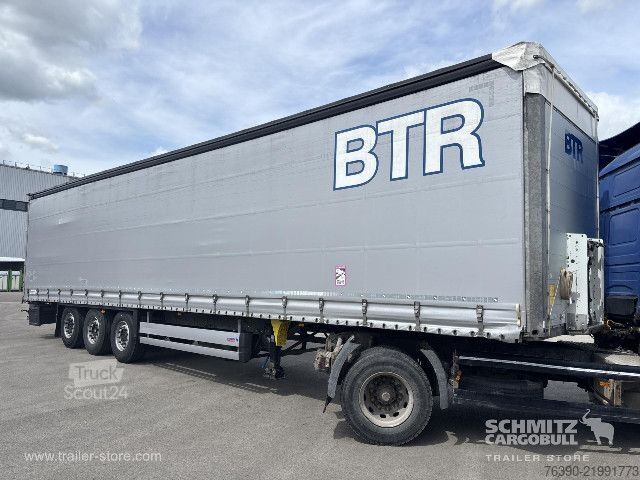Open oplegger met zeil Schmitz Cargobull Semitrailer Curtainsider Standard