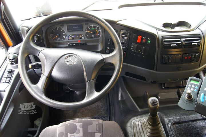 тристранен самосвал Mercedes-Benz AXOR 1829 BB 4x4 /Palfinger PK 12001/MEILLER/Winterdienst