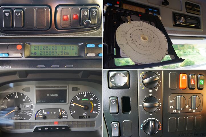 тристранен самосвал Mercedes-Benz AXOR 1829 BB 4x4 /Palfinger PK 12001/MEILLER/Winterdienst