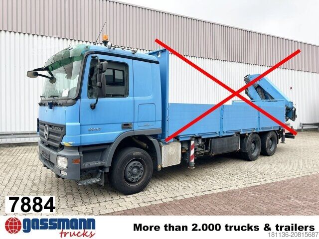 Châssis de camion Mercedes-Benz Actros 2741 L 6x4