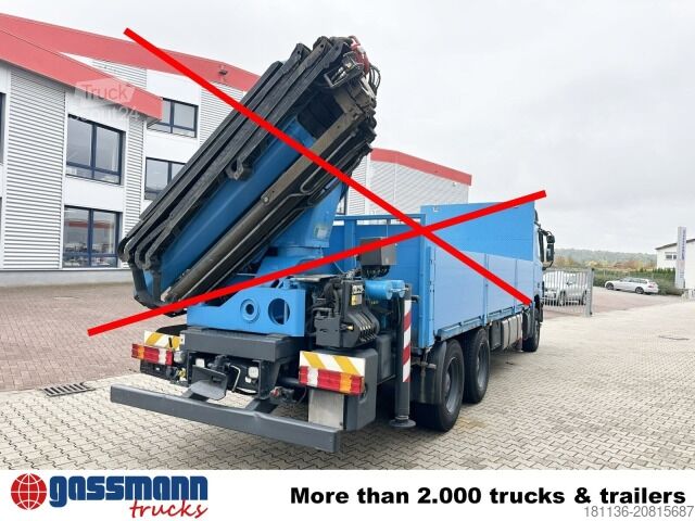 Châssis de camion Mercedes-Benz Actros 2741 L 6x4