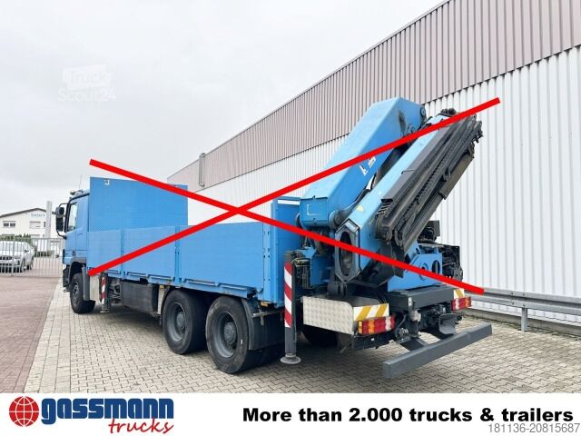 Châssis de camion Mercedes-Benz Actros 2741 L 6x4