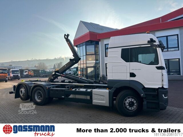 Abrollkipper MAN TGS 26.480 6x2-4 BL CH, 3x VORHANDEN! Lenk-/Lift,