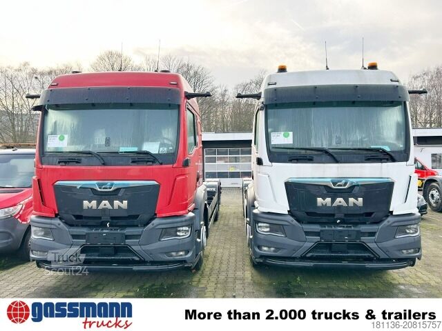 Châssis de camion MAN TGS 26.480 6x2-4 BL CH, Lenk-/Lift, OptiView, LED,
