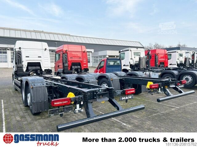 Châssis de camion MAN TGS 26.480 6x2-4 BL CH, Lenk-/Lift, OptiView, LED,