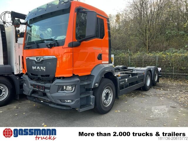 Camion benne à bras amovible MAN TGS 26.470 6x2-4 BL CH, Lenk-/Liftachse, NMV
