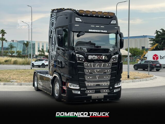 Cap tractor standard SCANIA 660S CHROME EDITION FULL PNEUMATIC