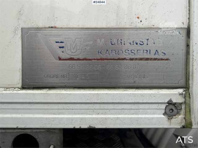 Scania P280 Φορτηγό με κιβώτιο (box truck) με πλήρες άνοιγμα πλευράς και υδραυλική ράμπα φόρτωσης (t Scania P280 Box truck with full side opening and tail lif