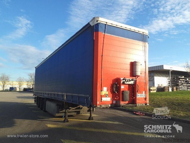 Nyitott ponyvás félpótkocsi Schmitz Cargobull Semitrailer Curtainsider Standard