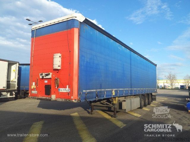 Nyitott ponyvás félpótkocsi Schmitz Cargobull Semitrailer Curtainsider Standard