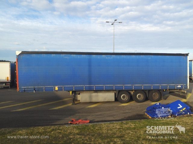 Nyitott ponyvás félpótkocsi Schmitz Cargobull Semitrailer Curtainsider Standard