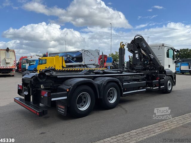 Hook arm system MAN TGS 26.360 6x4 Hiab 12 Tonmeter laadkraan