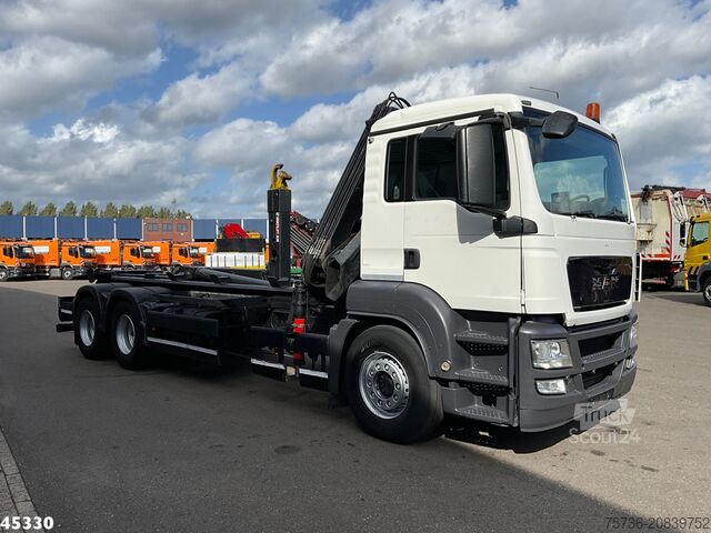 Hook arm system MAN TGS 26.360 6x4 Hiab 12 Tonmeter laadkraan