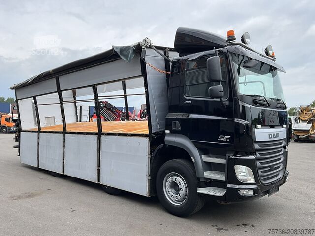 Kipper met kraan DAF FAX CF 480 Euro 6 HMF 21 Tonmeter laadkraan