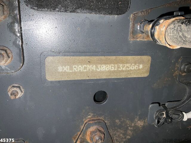 Kipper met kraan DAF FAX CF 480 Euro 6 HMF 21 Tonmeter laadkraan