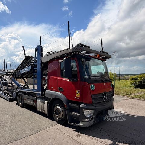 Camion porte-voitures Mercedes-Benz Actros 1840 + EuroLohr 2.53, 4 units