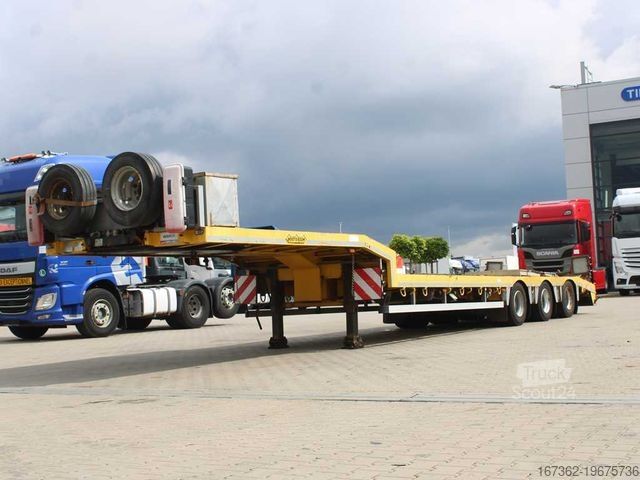 Semiremorcă transportoare de autoturisme NOOTEBOOM OSD-41-03, LIFTING AXLE, RAIDS