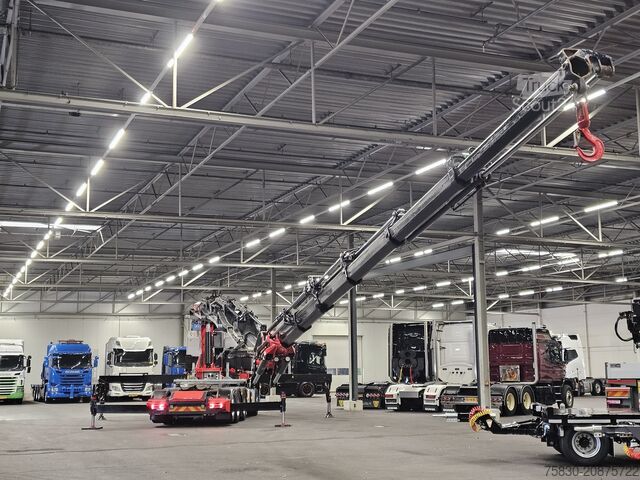 Crane truck Mercedes-Benz 3353 8x4 / FASSI 71  T/M + JIB / CRANE / KRAN