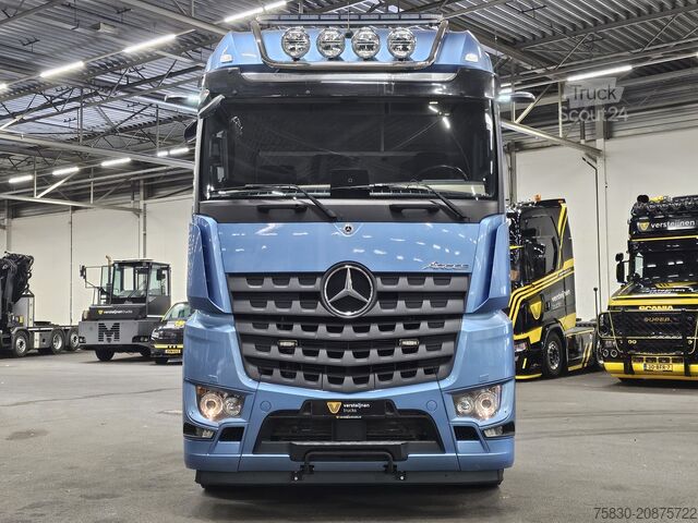 Crane truck Mercedes-Benz 3353 8x4 / FASSI 71  T/M + JIB / CRANE / KRAN