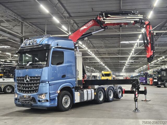 Standard-SZM Mercedes-Benz 3353 8x6 / FASSI 71 T/M + JIB / CRANE / KRAN