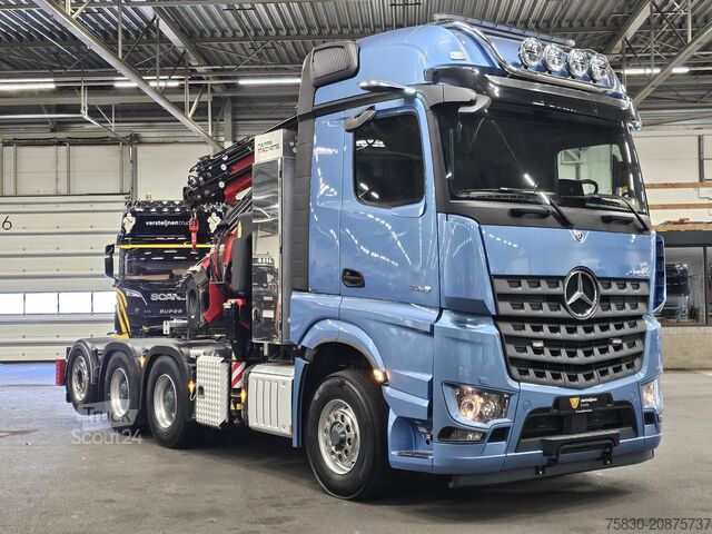 Standard-SZM Mercedes-Benz 3353 8x6 / FASSI 71 T/M + JIB / CRANE / KRAN