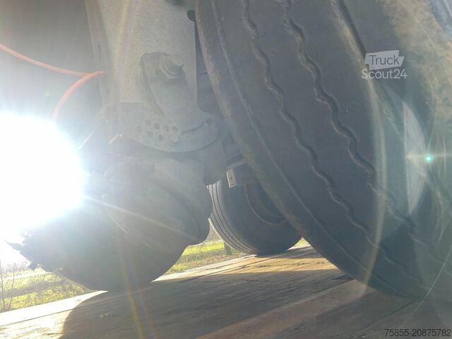 Platform römorku Haan OPL45 Heavy Duty / Rungen-Potholes /BPW / 2x Li...