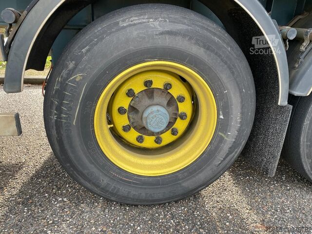 Platform römorku Haan OPL45 Heavy Duty / Rungen-Potholes /BPW / 2x Li...