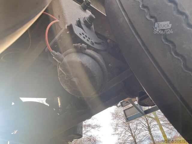 Platform römorku Haan OPL45 Heavy Duty / Rungen-Potholes /BPW / 2x Li...