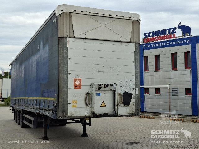 Отворено полуремарке с брезент Schmitz Cargobull Curtainsider Mega