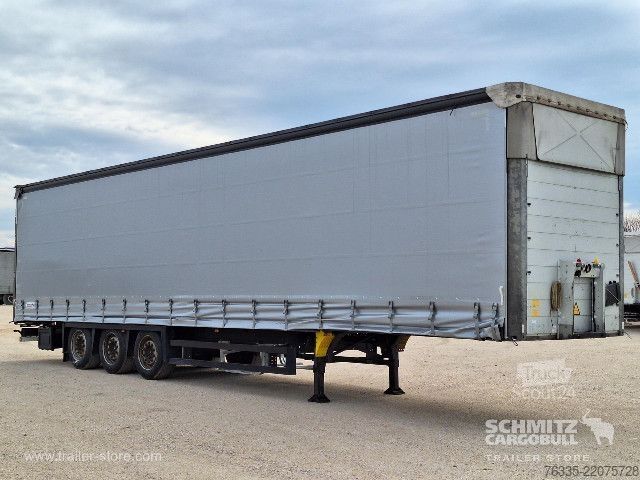 Отворено полуремарке с брезент Schmitz Cargobull Curtainsider Mega