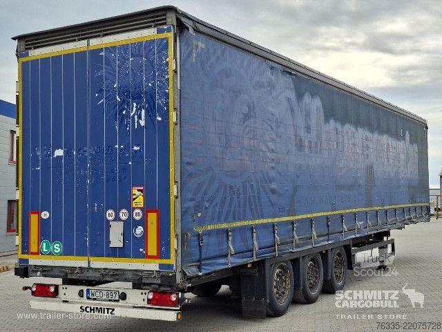 Отворено полуремарке с брезент Schmitz Cargobull Curtainsider Mega