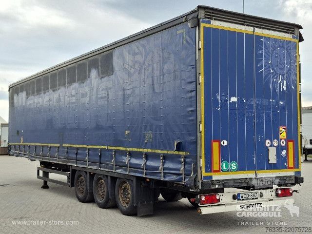 Отворено полуремарке с брезент Schmitz Cargobull Curtainsider Mega