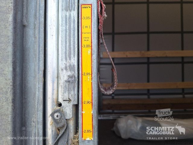 Отворено полуремарке с брезент Schmitz Cargobull Curtainsider Mega