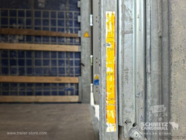 Отворено полуремарке с брезент Schmitz Cargobull Curtainsider Mega