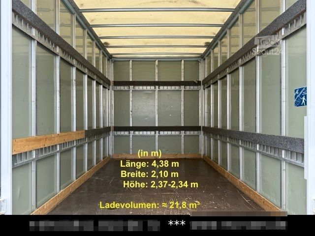 Transporter mit Koffer IVECO Daily 35s14 Möbel Maxi 4,38 l / 2,37 hoch 22 m³