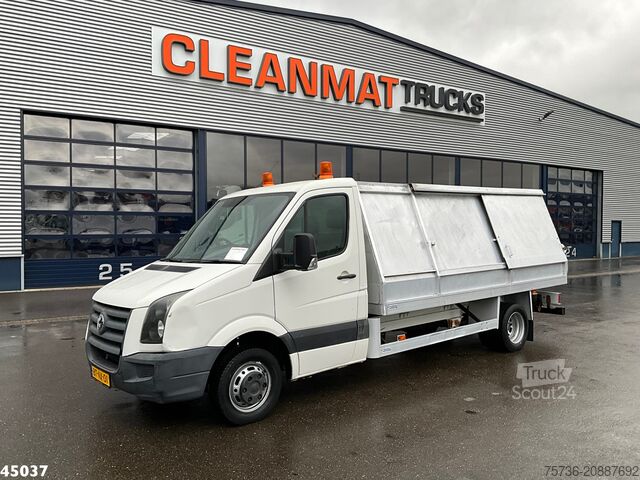 Veículo de recolha de resíduos Volkswagen Crafter 2.5 TDI Terberg zijlader Just 115.247 Km!