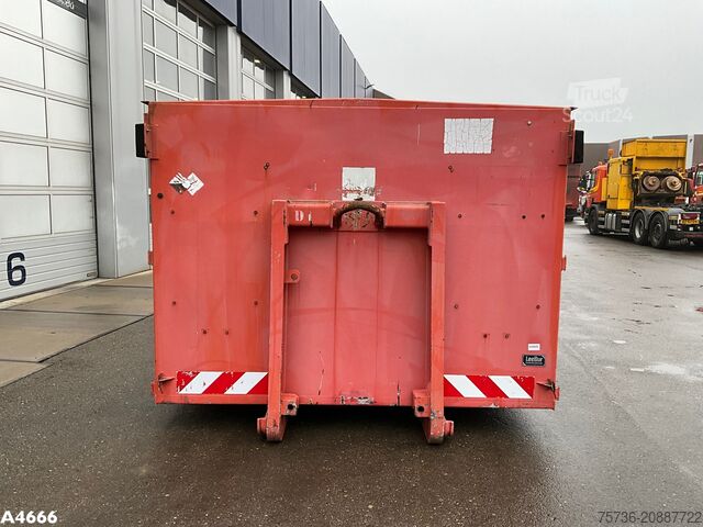 Abrollcontainer Flatcontainer met opbergruimte 