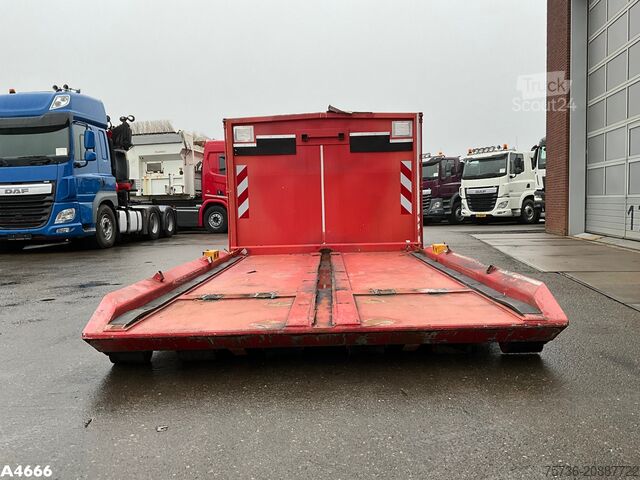 Afzetcontainer Flatcontainer met opbergruimte