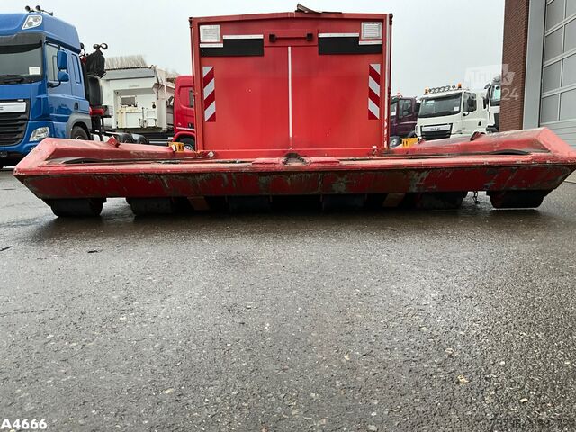 Afzetcontainer Flatcontainer met opbergruimte
