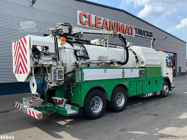 Vehículo de succión Volvo FM 340 6x4 7m³ Combi kolkenzuiger Just 159.037 km!